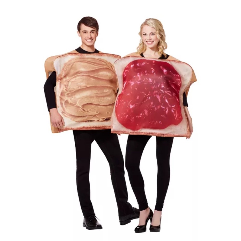 Peanut Butter and Jelly Adult Couples Costume
